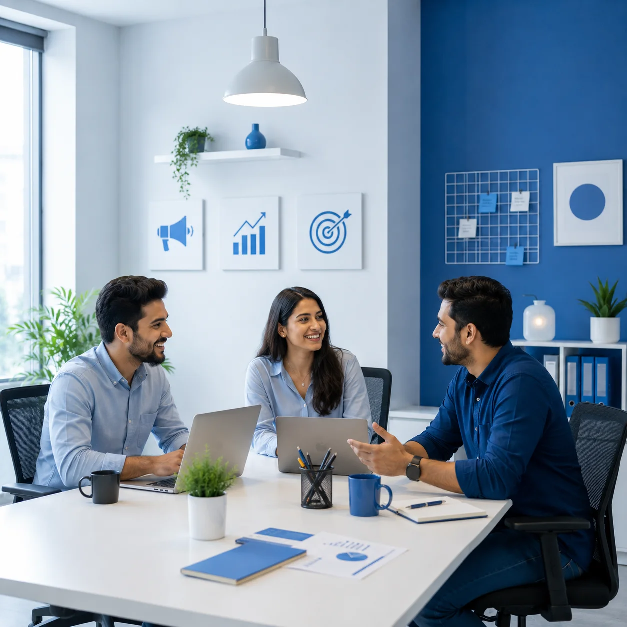 Analytics Team working